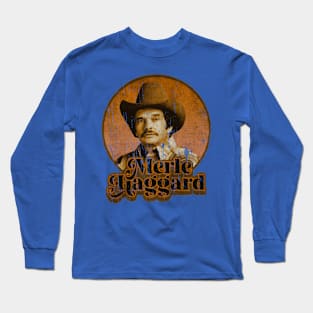 Vintage Merle Haggard Legend Long Sleeve T-Shirt